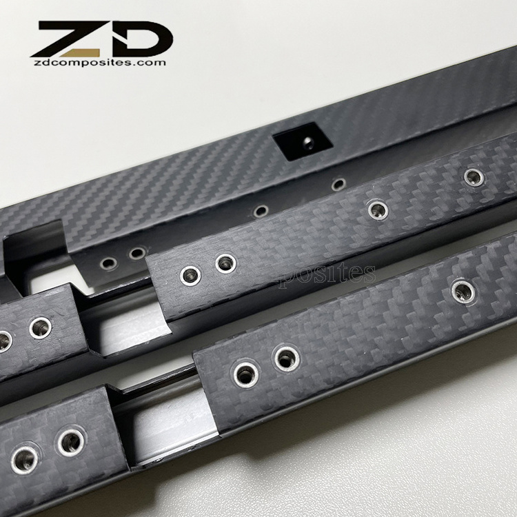 Square carbon fiber tube hollow carbon fiber square rectangular tube