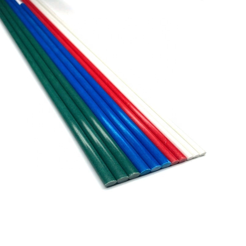 Agriculture fiberglass Stake Tomato Plant Support fiber glass rods for Farm Fence with good Flexible and free of debris