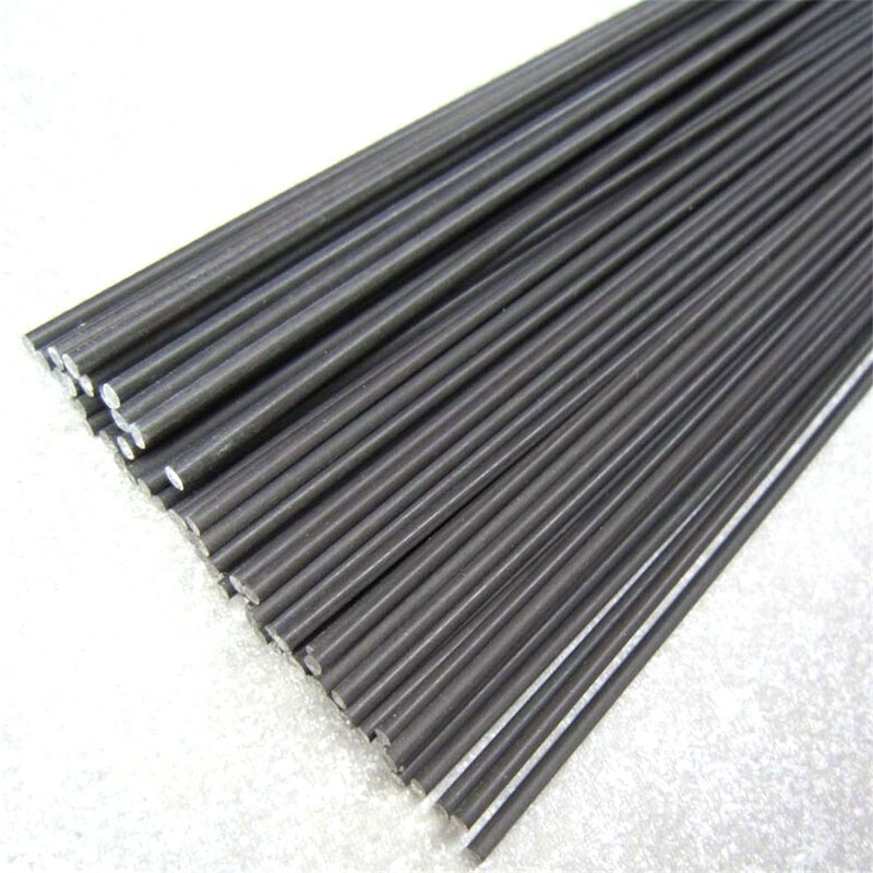 4mm 4.5mm 5mm 5.5mm 6mm Pultruded Carbon Fiber Solid Rods For Electric Olive Harvester Rakes