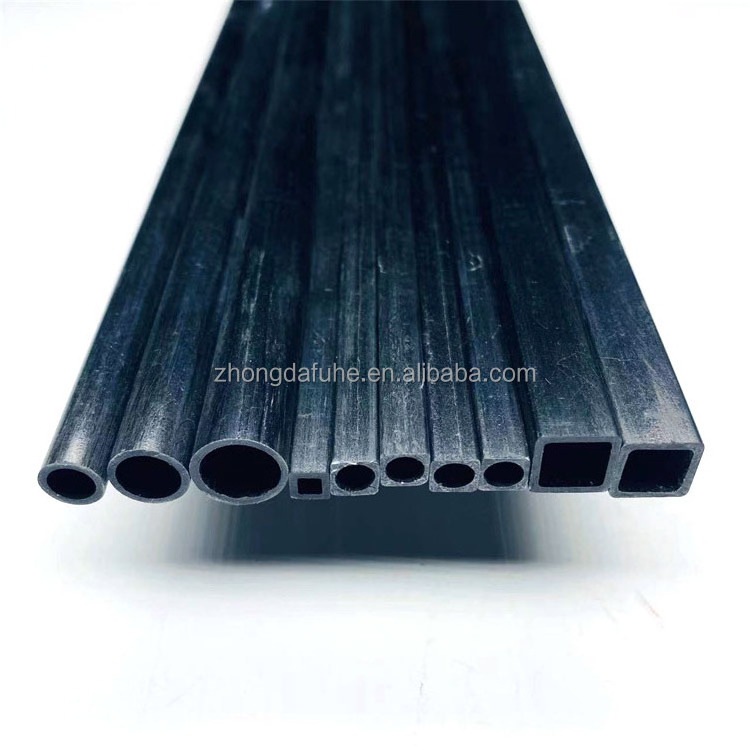 3K colorful carbon fiber tube CFRP color tube carbon fiber hollow pipe carbon fiber rectangular tube  factory