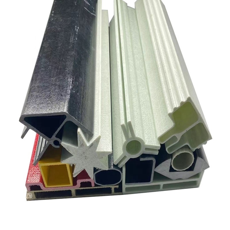 Glass Fiber Reinforced Plastics Grp pultruded frp profiles  Fiberglass Structural with ready made mold