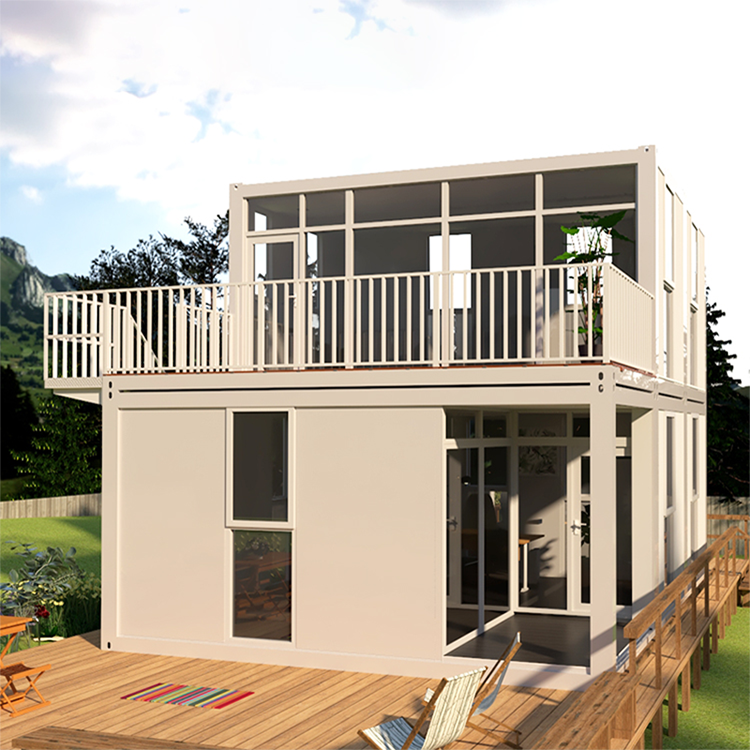 Foldable house container expandable Building 2 Bedroom Portable Modular House China Shipping 20ft 40ft Expandable Folding House