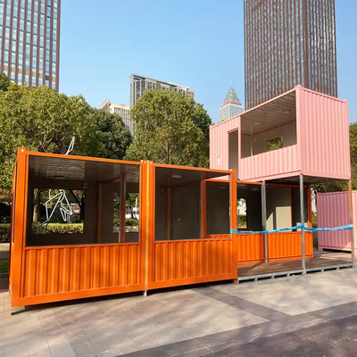 Mobile Coffee Shop Movable Shipping  Container Shops For Sale Bar Prefab Home Prefabricated Detachable Container House