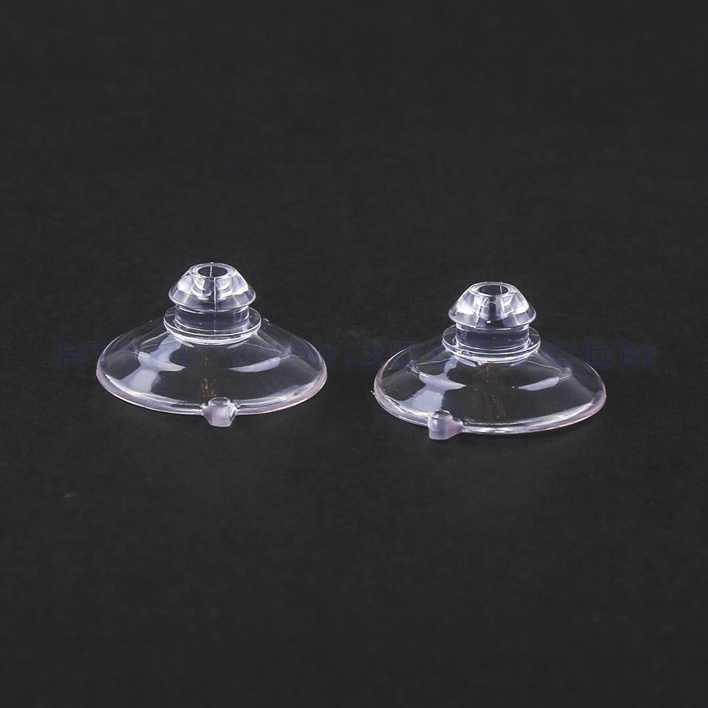 Customized Design Clear / Transparent Mushroom Suction Cups For Glass Table