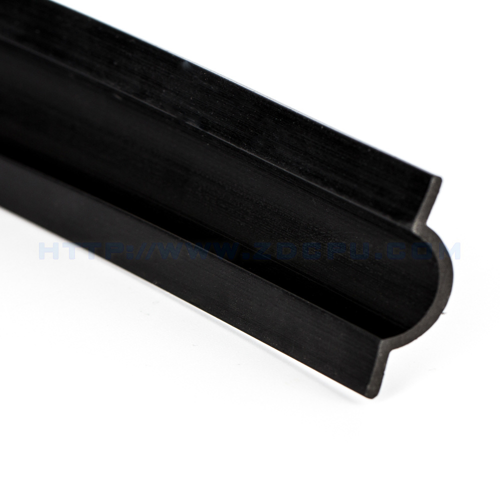 Customized Extruded EPDM Silicone Solid Rubber Sealing Strip For Industrial equipment