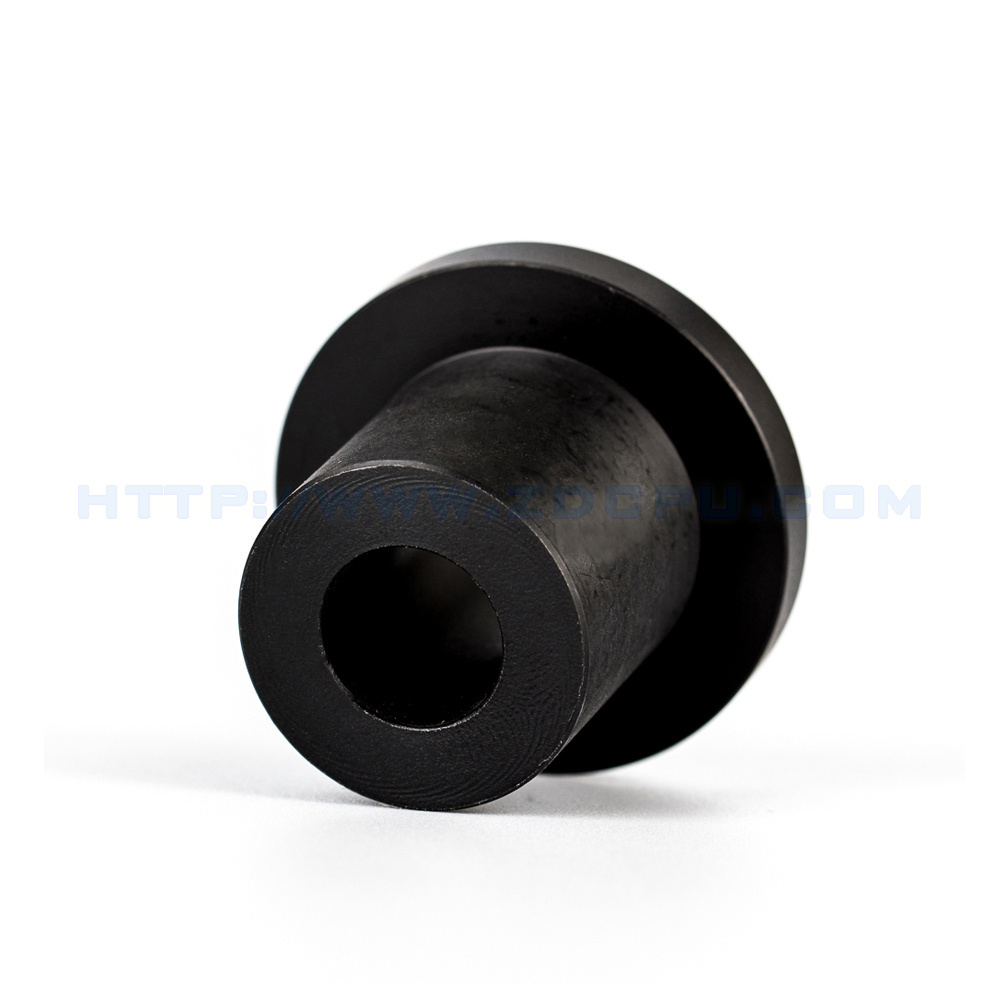 Custom flanged plastic nylon injection molding bushings