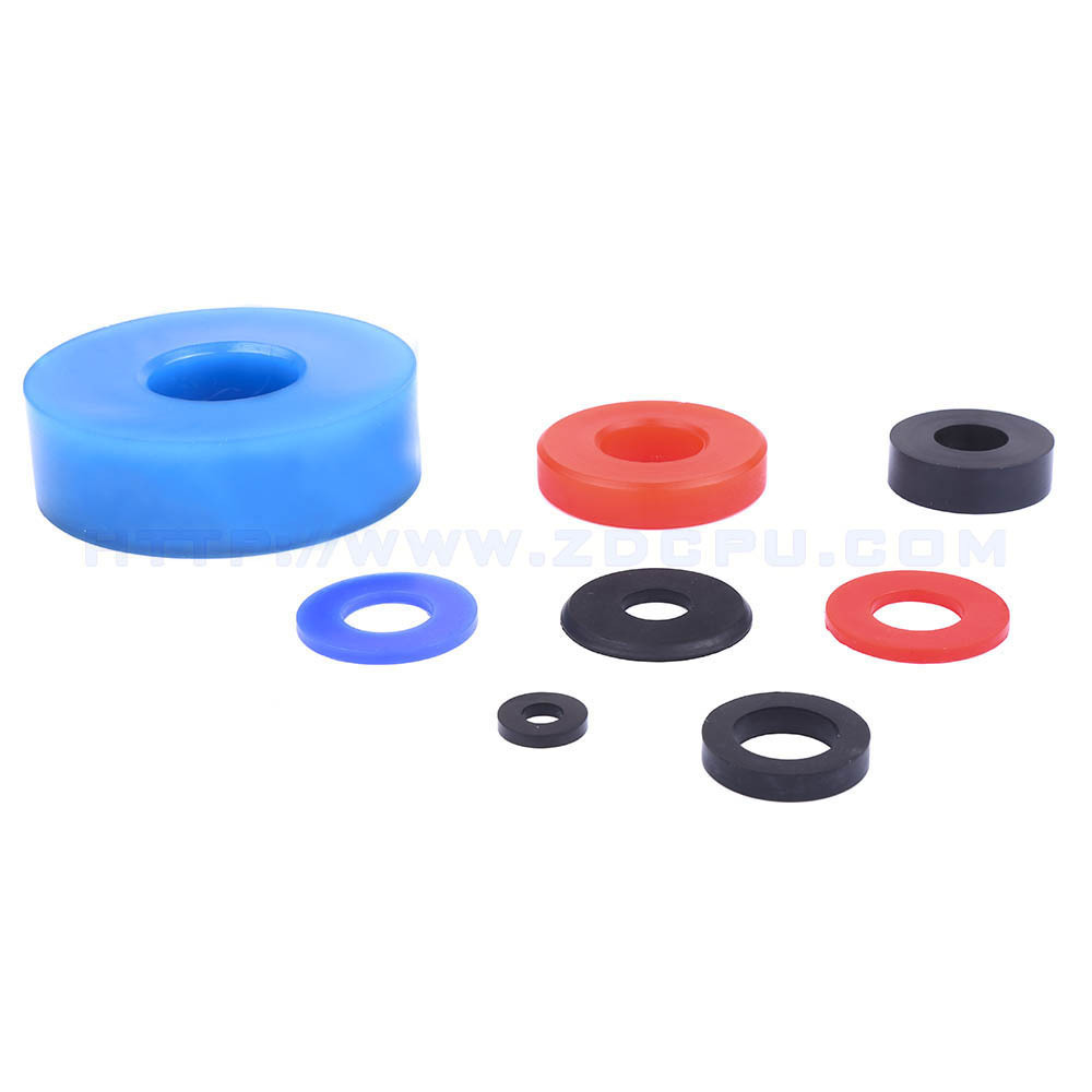 Custom High Heat Resistant Round / Square Rubber Compound Ring Washer