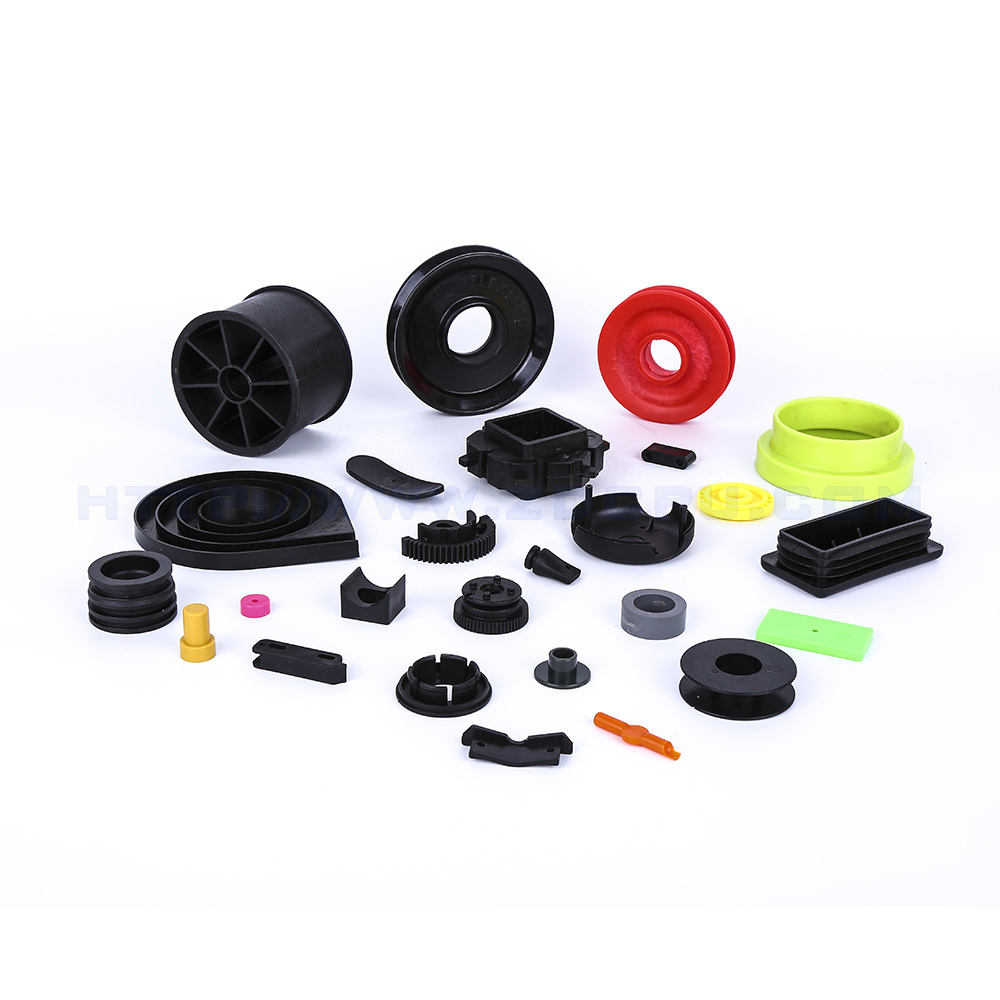 High Quality Custom Molded Rubber & Plastics Product, Plastic Rubber Machinery Part