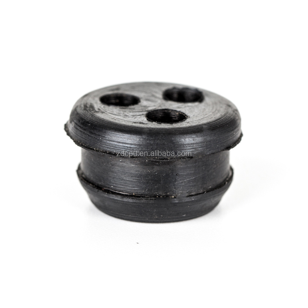 One hole ball type rubber cable stopper plugs