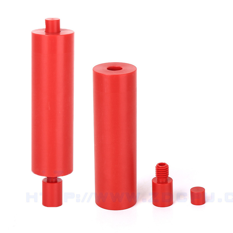 Pu Rubber Rollers Manufacturers Custom Paper Machines / Photocopier Type Soft Rubber Roller