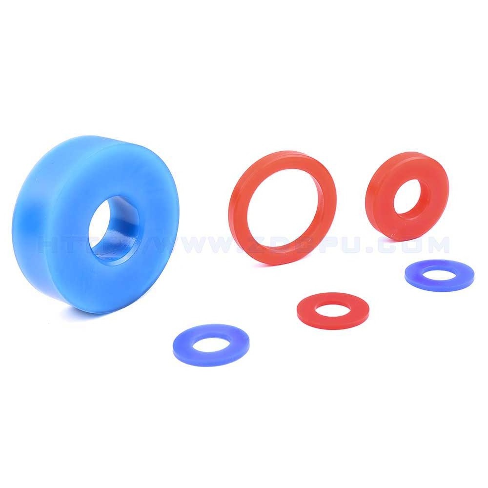 Custom High Heat Resistant Round / Square Rubber Compound Ring Washer