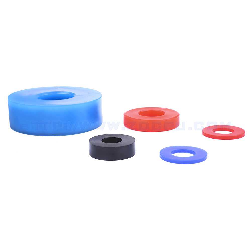 Custom High Heat Resistant Round / Square Rubber Compound Ring Washer