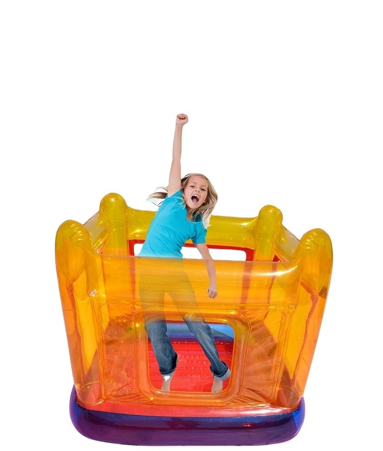 Naughty Inflatable PVC Trampoline & Jumping Castle Unisex Outdoor PVC Wrestling Ring & Play Ring for Children & Teenagers