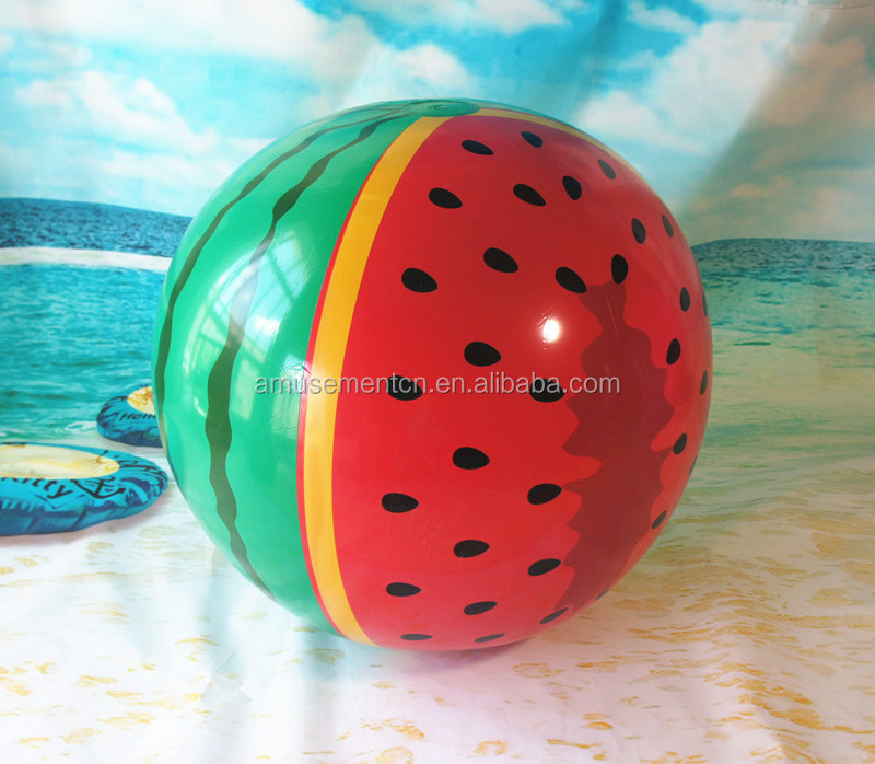 Inflatable beach ball  Swimming Pool Floating 90 cm inflatable Watermelon play balls Inflatable globe water toys Beach Ball