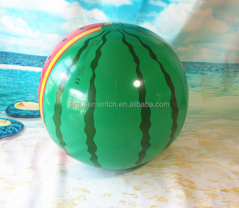 Inflatable beach ball  Swimming Pool Floating 90 cm inflatable Watermelon play balls Inflatable globe water toys Beach Ball