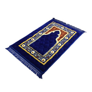 The Fine Quality Memory Foam Padded Cheap Wholesale Portable Islamic Prayer Mat tapis de priere islam