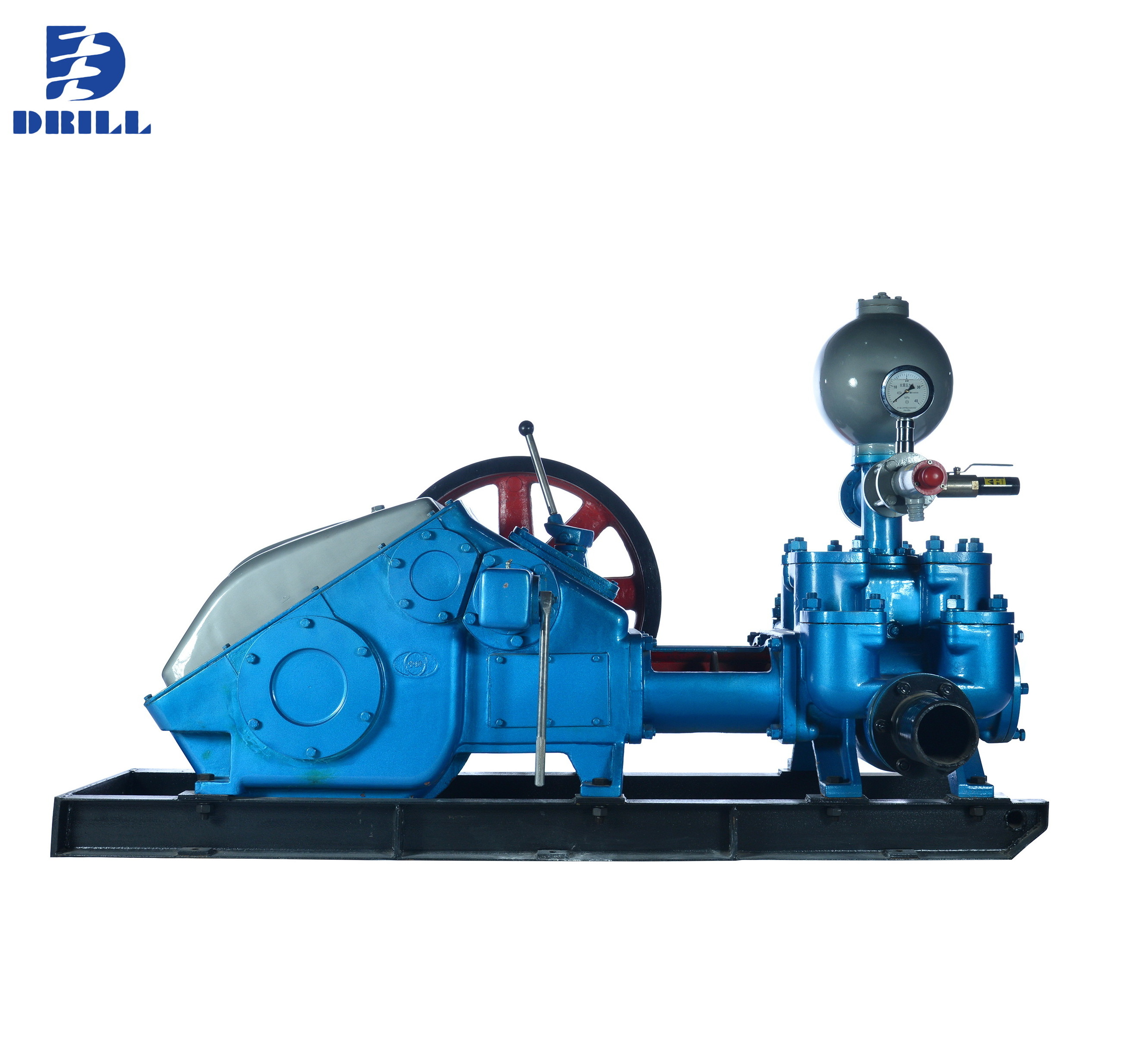 BW200 Horizontal Double Cylinder Reciprocating Double Acting Piston Mud Water Pump for Water and Mining Drilling