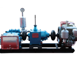 Hot Sale Mud Pump BW150 Horizontal Three Cylinder Reciprocating Single Acting Piston Transmission Type Water Pump