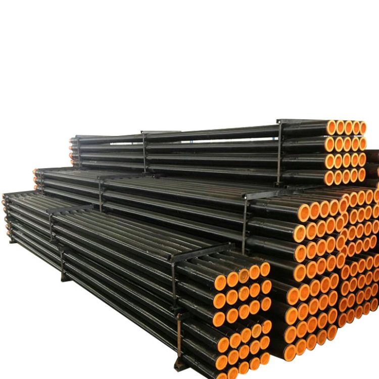 76/89 high quality material water well drill pipe drill rod for DTH water well drilling rig