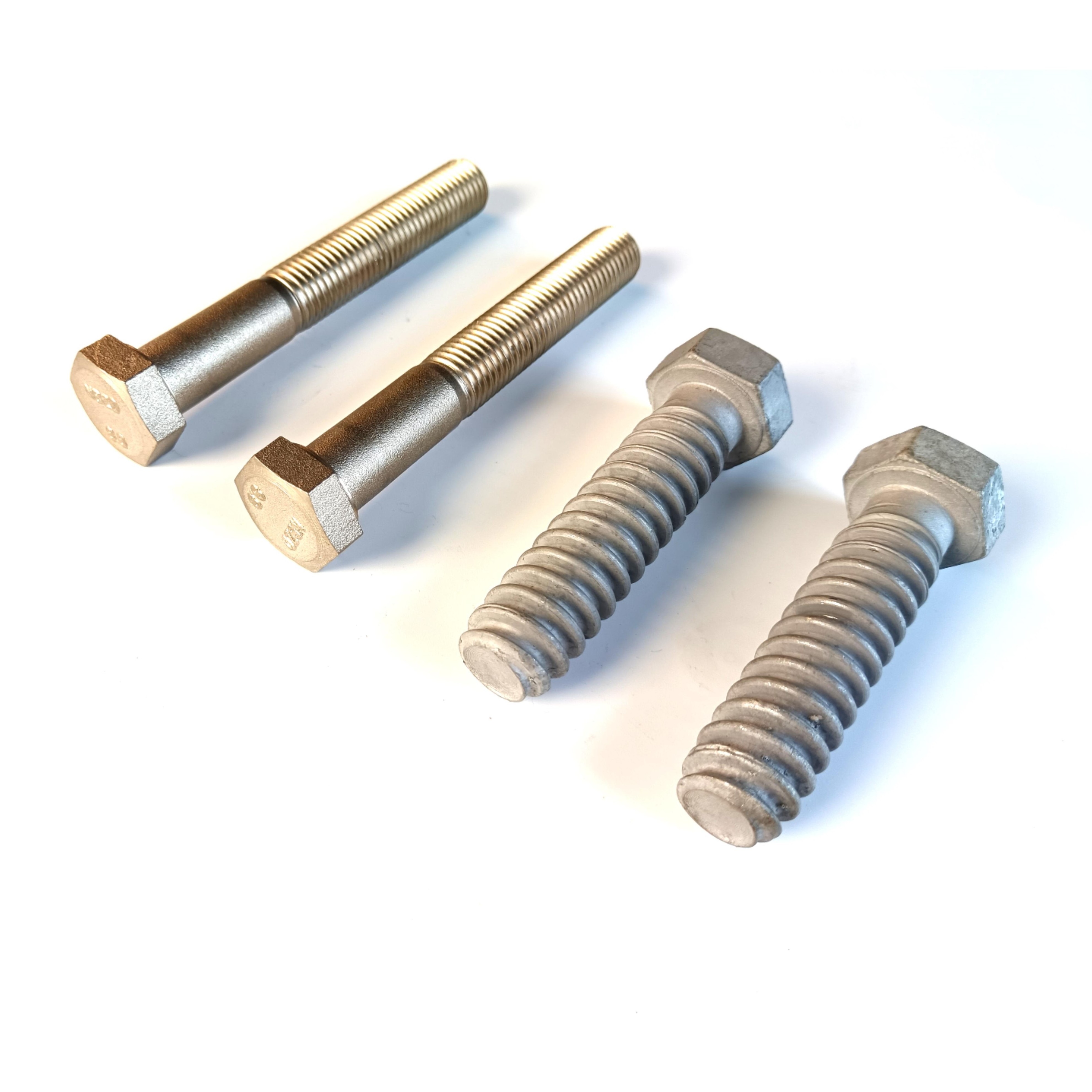 New Popular M20 / M24 / M30 / M36 / M48 Thread Size Surface Nickle-Plated Hdg Finish Hex Bolt