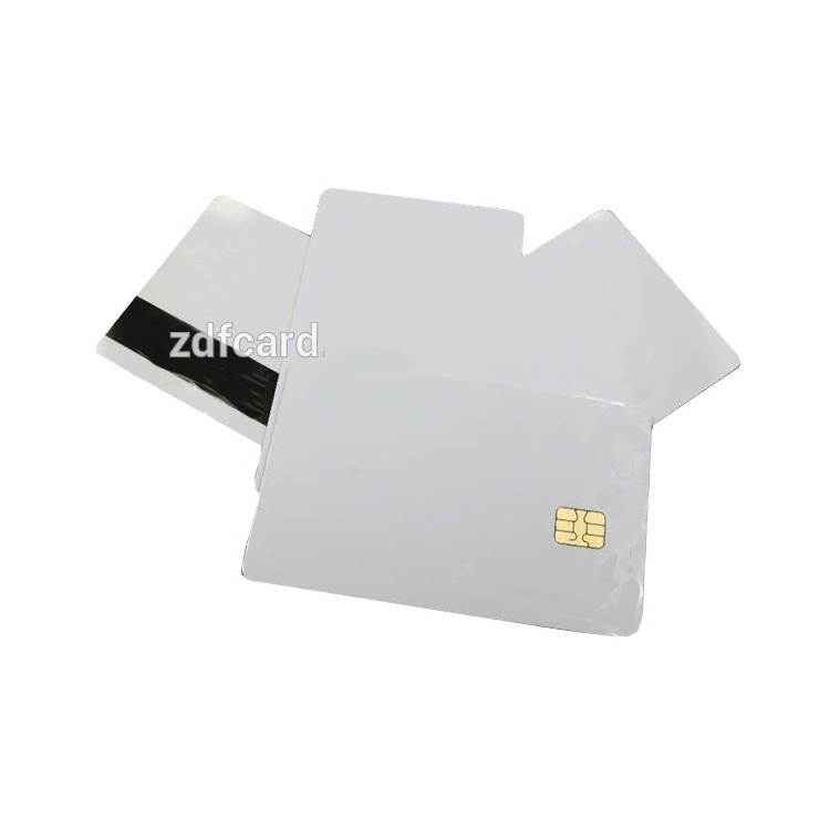 High Quality White PVC Mini NFC Tag Customizable Blank ID Card Screen Printing Magnetic Paper Card in Bulk Top-Ranking Product