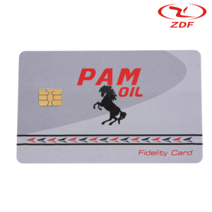 Competitive Price Customizable Printing Card with FM4442/ISSI4442 in PET or PVC contact IC Chip card for bank in China supplier