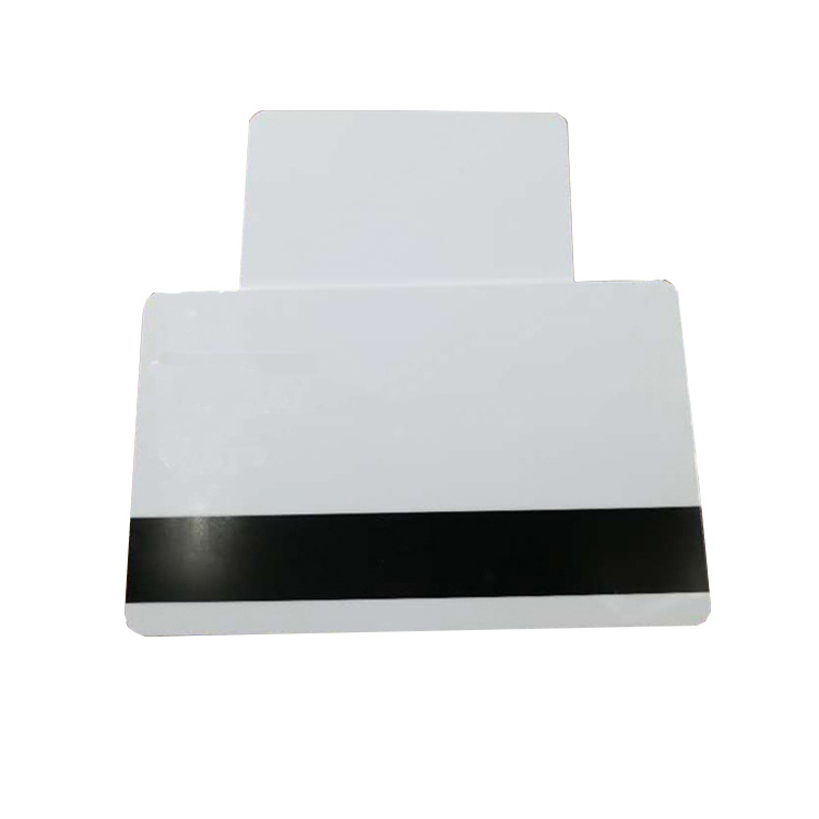 Eco-friendly PLA High Quality  wholesale  Blank White Card with contact IC chip for ATM Factory custom Printing