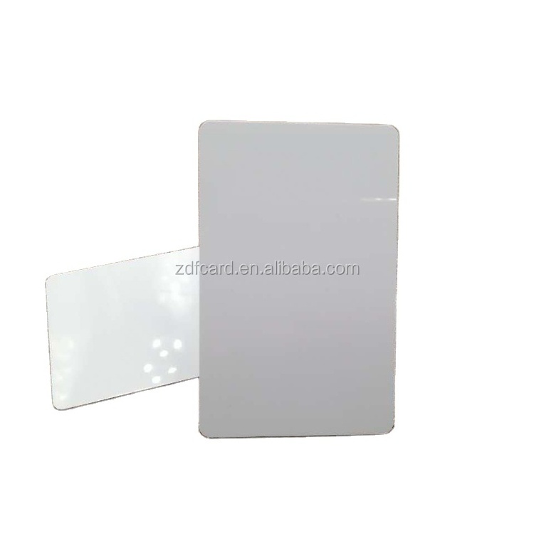 Custom 13.56Mhz PVC Blank Smart Card Ntag213 Ntag215 Ntag216 Access Control RFID Business Card Printed NFC Card