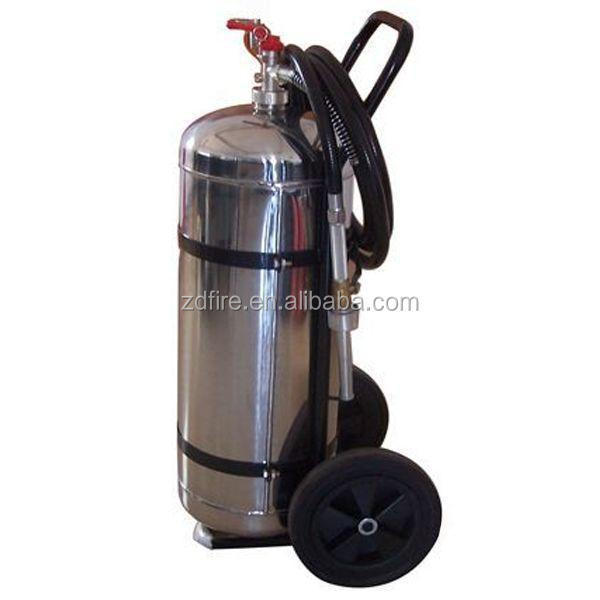 Wheeled Stainless Steel Foam Fire Extinguisher,Stainless steel Fire Extinguisher cylinder,extintores extintores ACERO INOXIDABLE