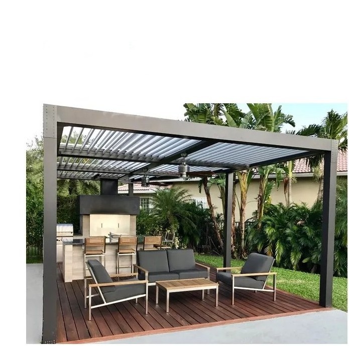 Chinese Manufacturers Hot Selling High Quality Custom Aluminum Alloy Gazebo