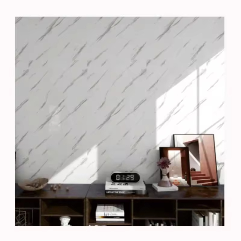 waterproof decorative custom marble self-adhesive textured peel and stick wallpaper modern wallpaper