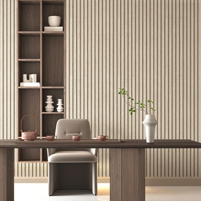 wood stripe grain wall paper vinyl decorative wallpaper removeable mural peel stick wall wallpaper roll