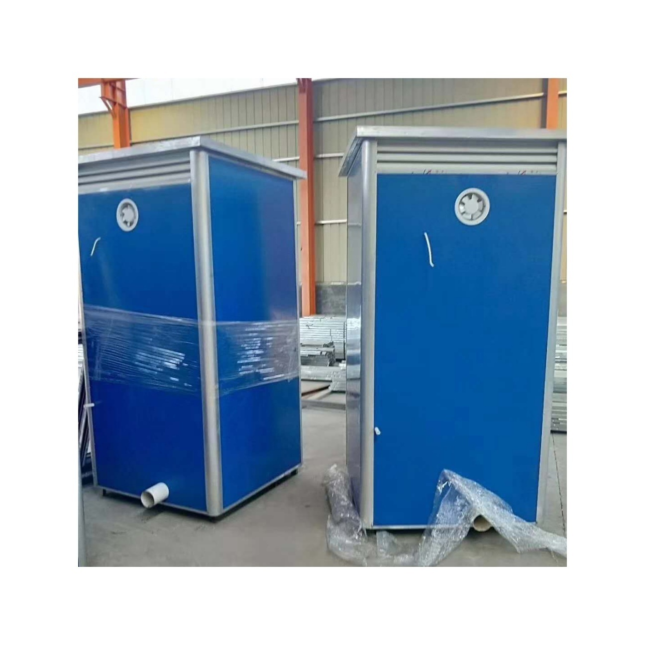 Prefab Houses Chemical Toilets and Portable Showers Ready for Immediate Use  prefab toilets