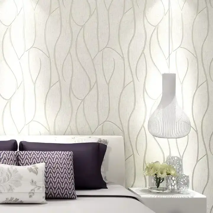 2024 Doleader Newest Design Wallpaper  Wall Paper Rolls Deep Embossing Stocklot for home bedroom pvc wallpaper