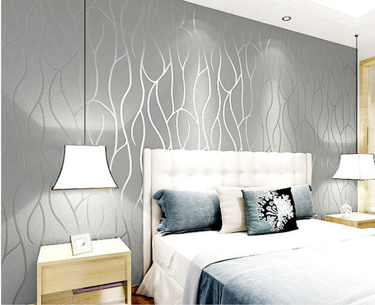 3D Pattern Environmental Protection Wallpapers For Bedroom, Living Room And Bathroom wallpapers wall coating