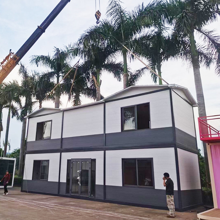 Ready Made 2 bedrooms Prefabricated House  Modular Homes Expandable Container House villa house