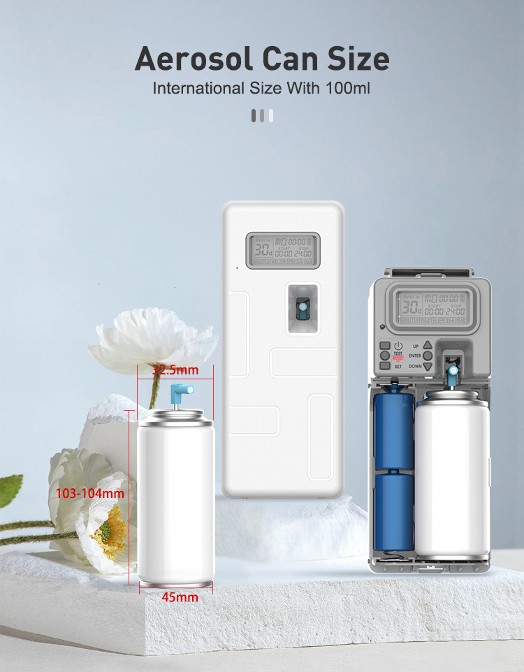 2024 Wholesale Factory air freshener dispenser automatic spray for Home Bathroom Toilet