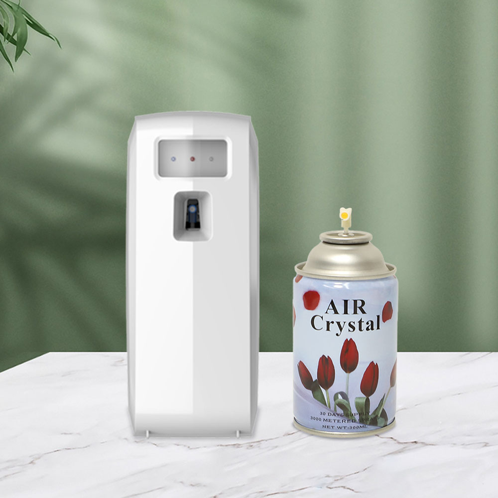 OEM Wall mounted mini room deodorizer machines automatic spray perfume aerosol dispenser LED for air fragrance Factory Price