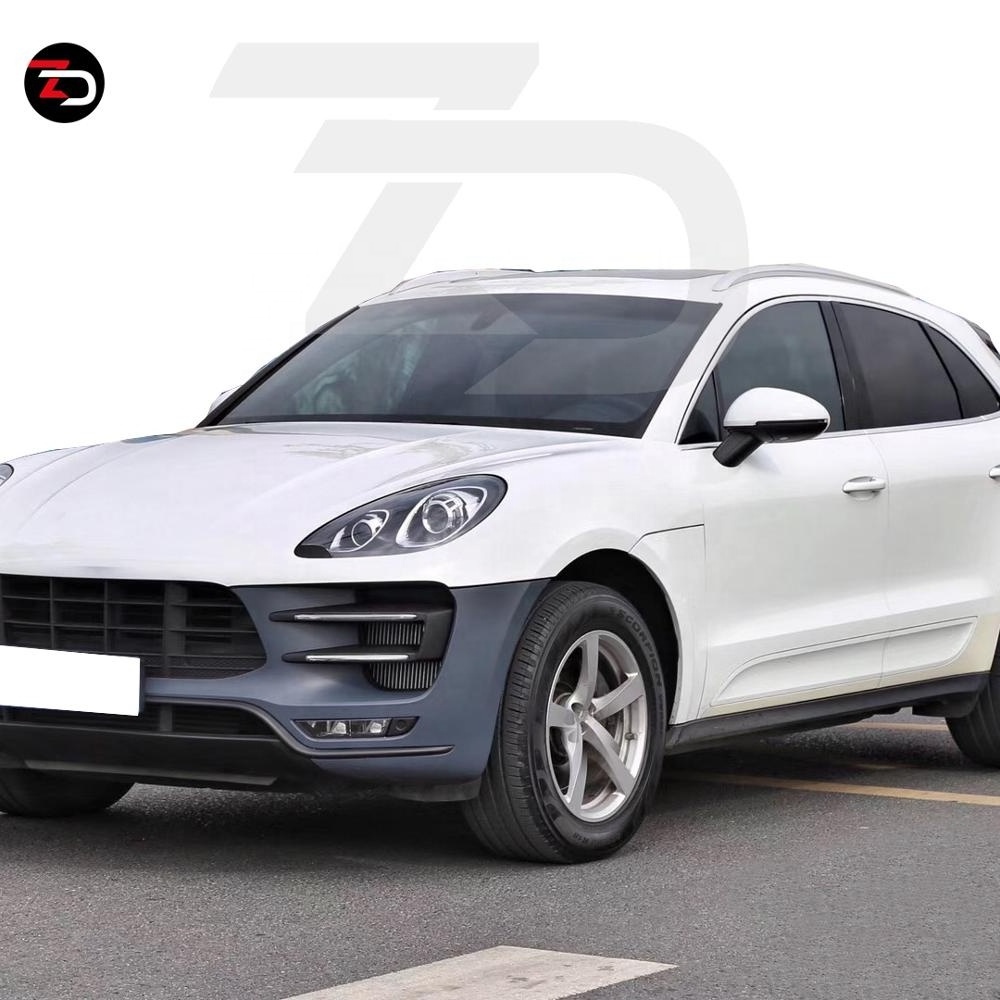 2014-2017 Turbo Look PP Material Front Bumper For Macan S 95B.1 Body Kit