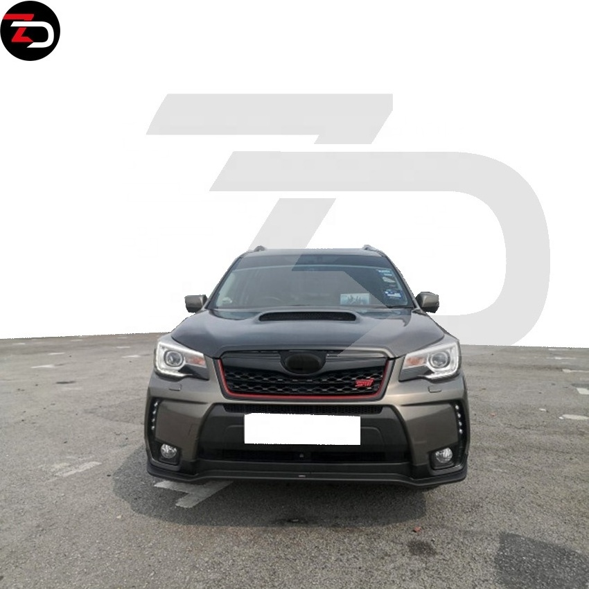 Hot Sale Good Price STI Style Body Kit for Forester With Carbon Fiber Engine Cover Hood