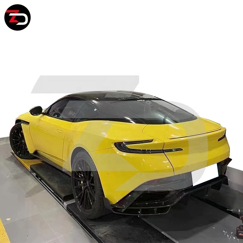 Factory Sale Carbon Fiber Material Body Kit For DB11 V8 Coupe Front Lip Rear Diffuser Side Skirts