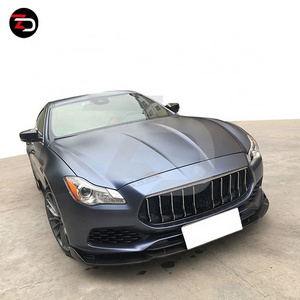 2017-2019 ZD Style Body Kit For Maserati Quattroporte With Carbon Fiber Front Spoiler Side skirt Rear Bumper Lip Rear Wing