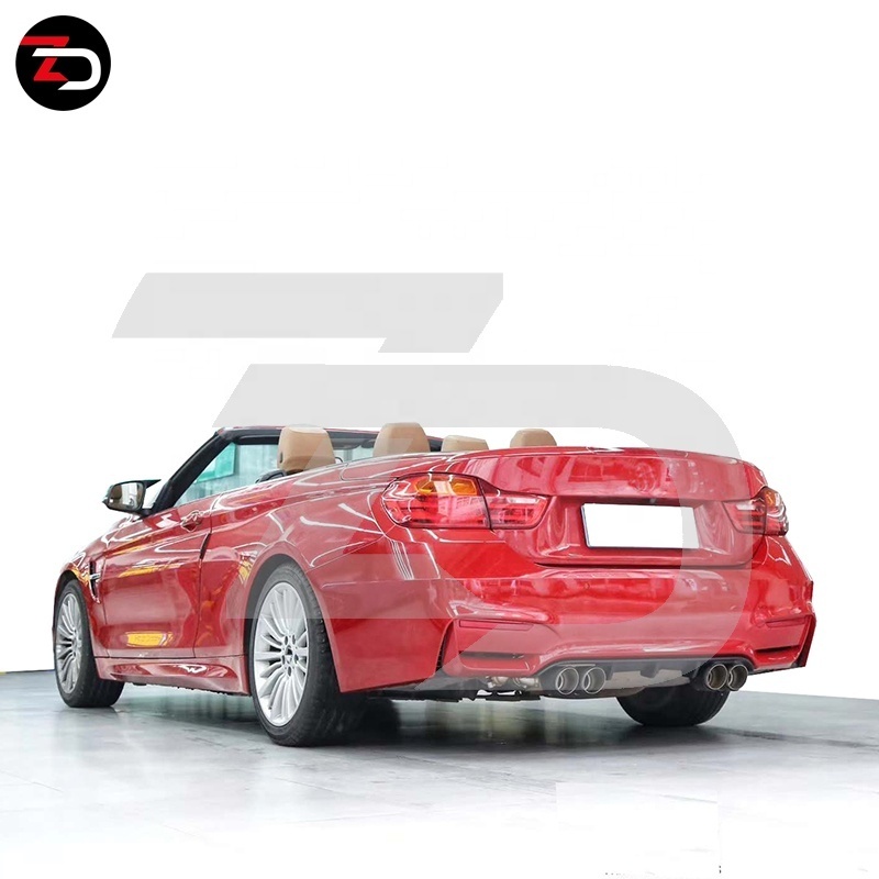 Wholesale Price 2013-2019 M4 Style Body Kit For 4 Series 440 430 435 428 420 with Bumpers Side Skirts Fenders