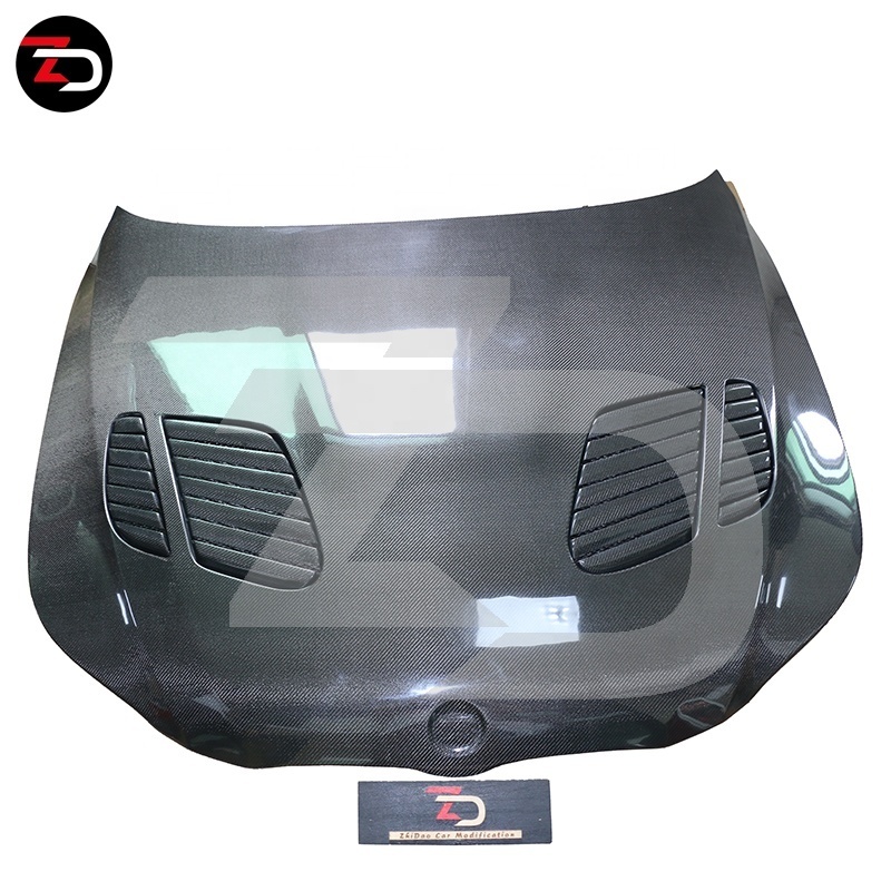 Factory Sale Body Kit Engine Hood with M5 Style Carbon for BMW 5 Series E60 545I 550I 523I High Quality Carbon Fiber 1 Set 99%