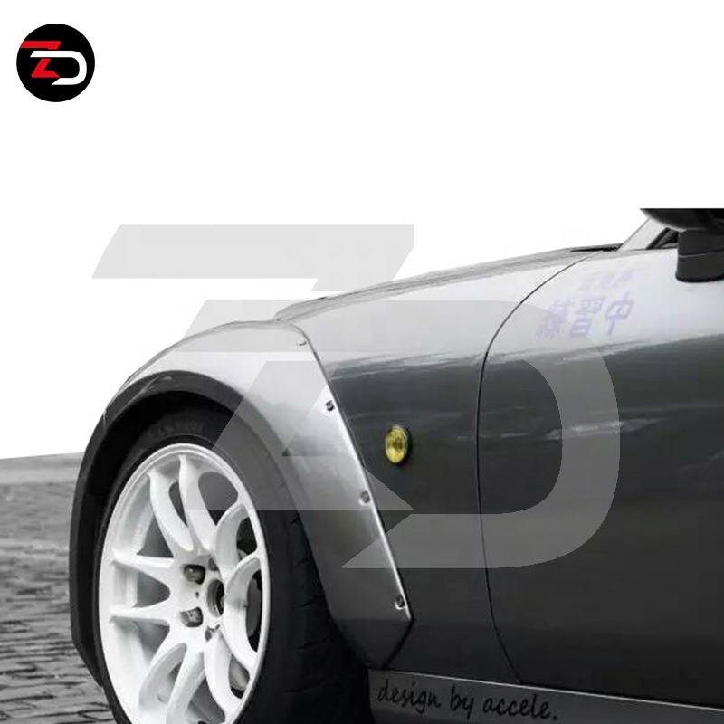 2009 To 2014 Model Customized Wide Style body kit For MX-5 Miata NC With Ducktail Fender Flares