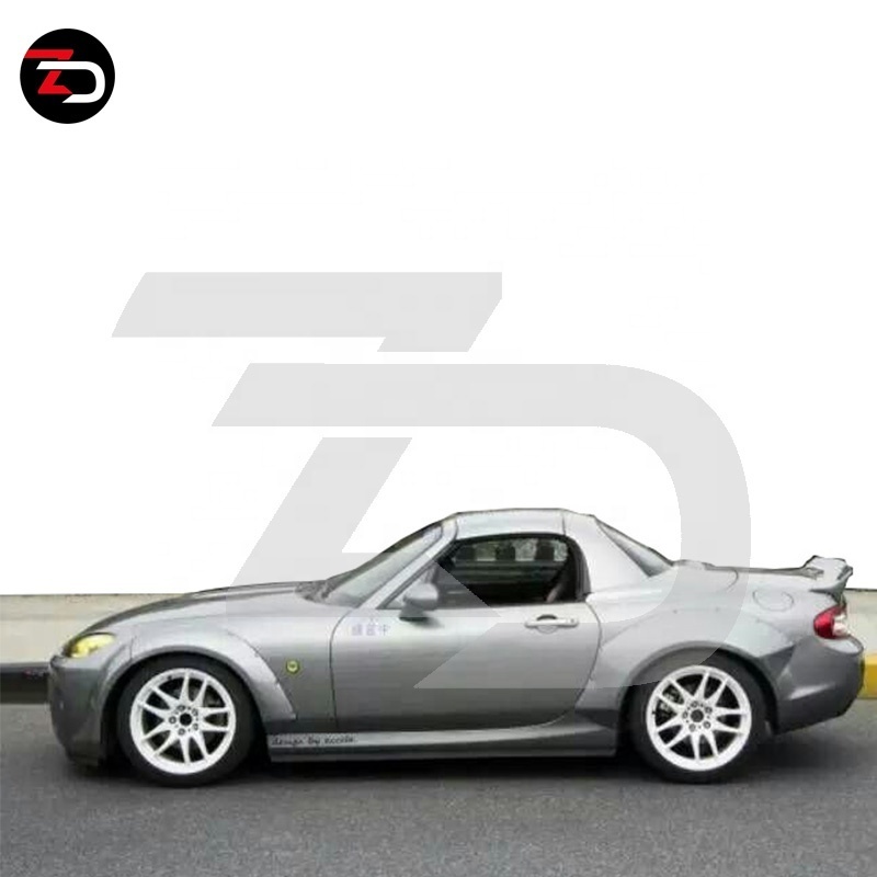 2009 To 2014 Model Customized Wide Style body kit For MX-5 Miata NC With Ducktail Fender Flares