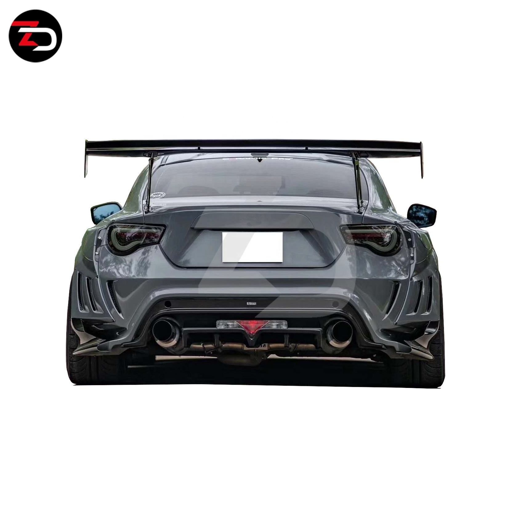 Hot sale VRS style body kit for GT86 BRZ Front bumper Rear bumper Side Skirts