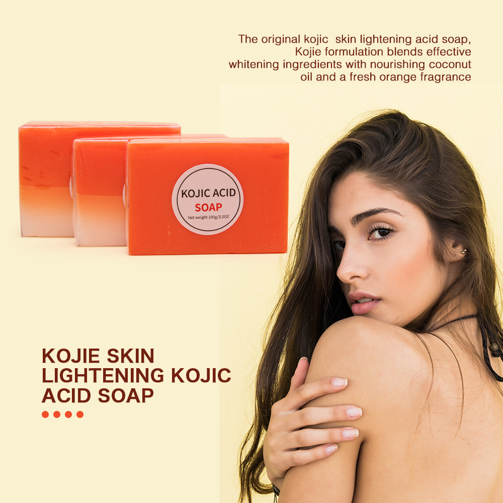 Wholesale In Stock Kojie San Brightening Whitening Acne Treatment Soap Skin Lightening Kojic Acid Soap