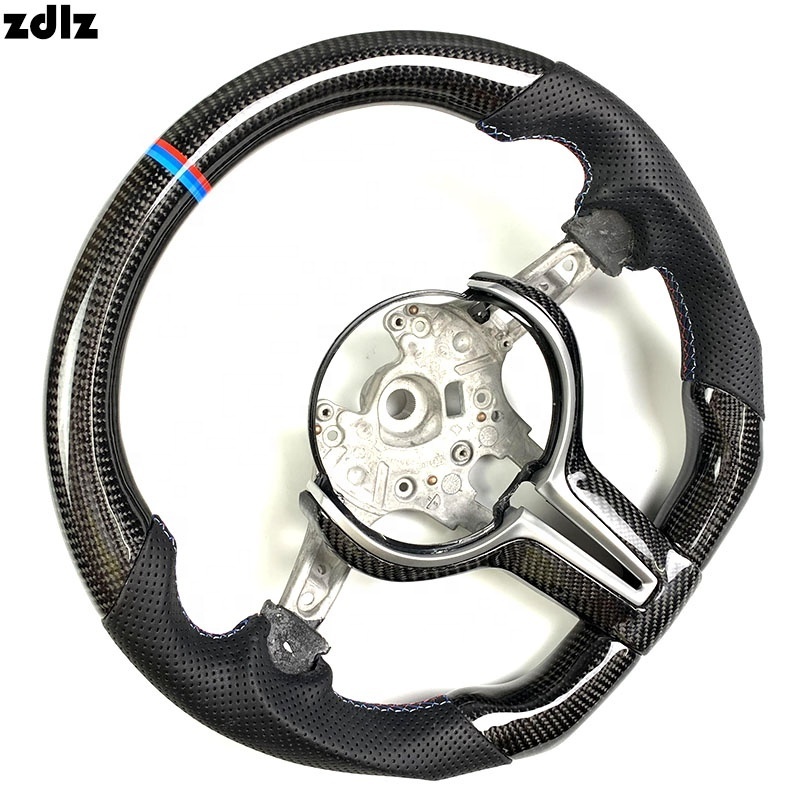 It is suitable for customization of BMW carbon fiber steering wheel 3 Series 5 series f30f10x3x5x6 carbon fiber steering wheel