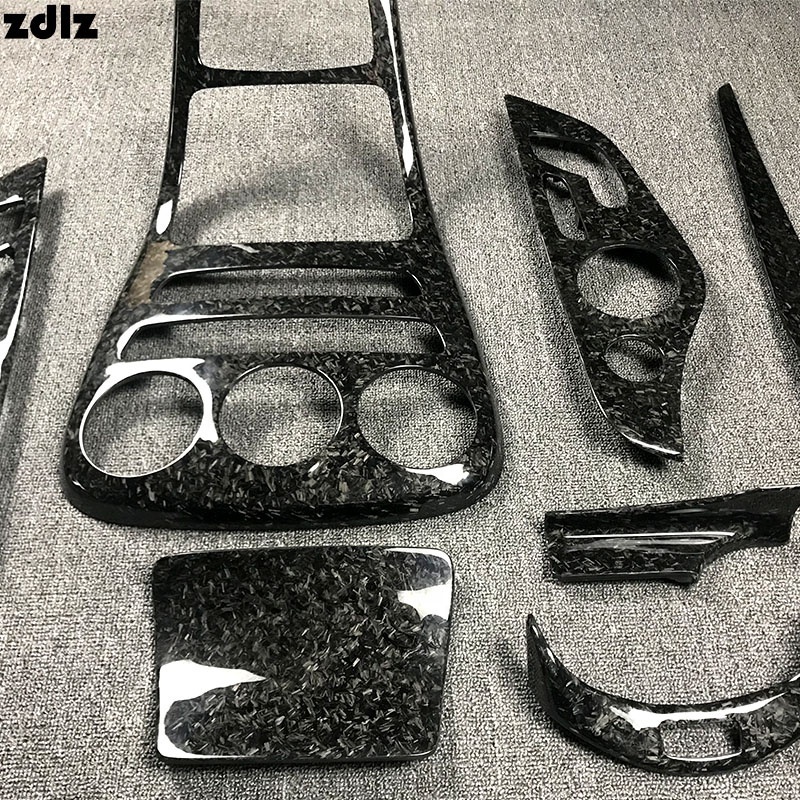 Carbon fiber parts fit for Mercedes Benz C class w205 e class w213 carbon fiber interior custom forged carbon fiber